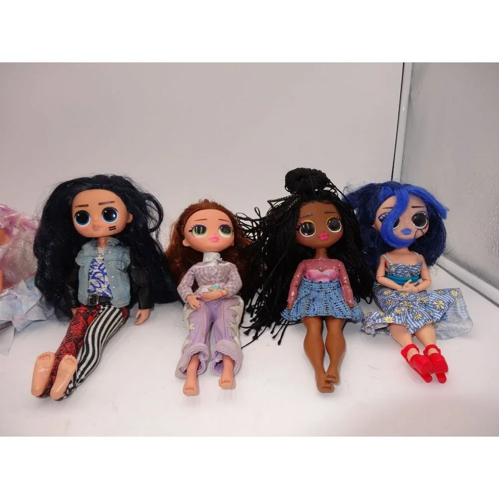 Lol Surprise OMG Doll Lot‎ Rocker Coral Lonstar Candy Licious Moonlight